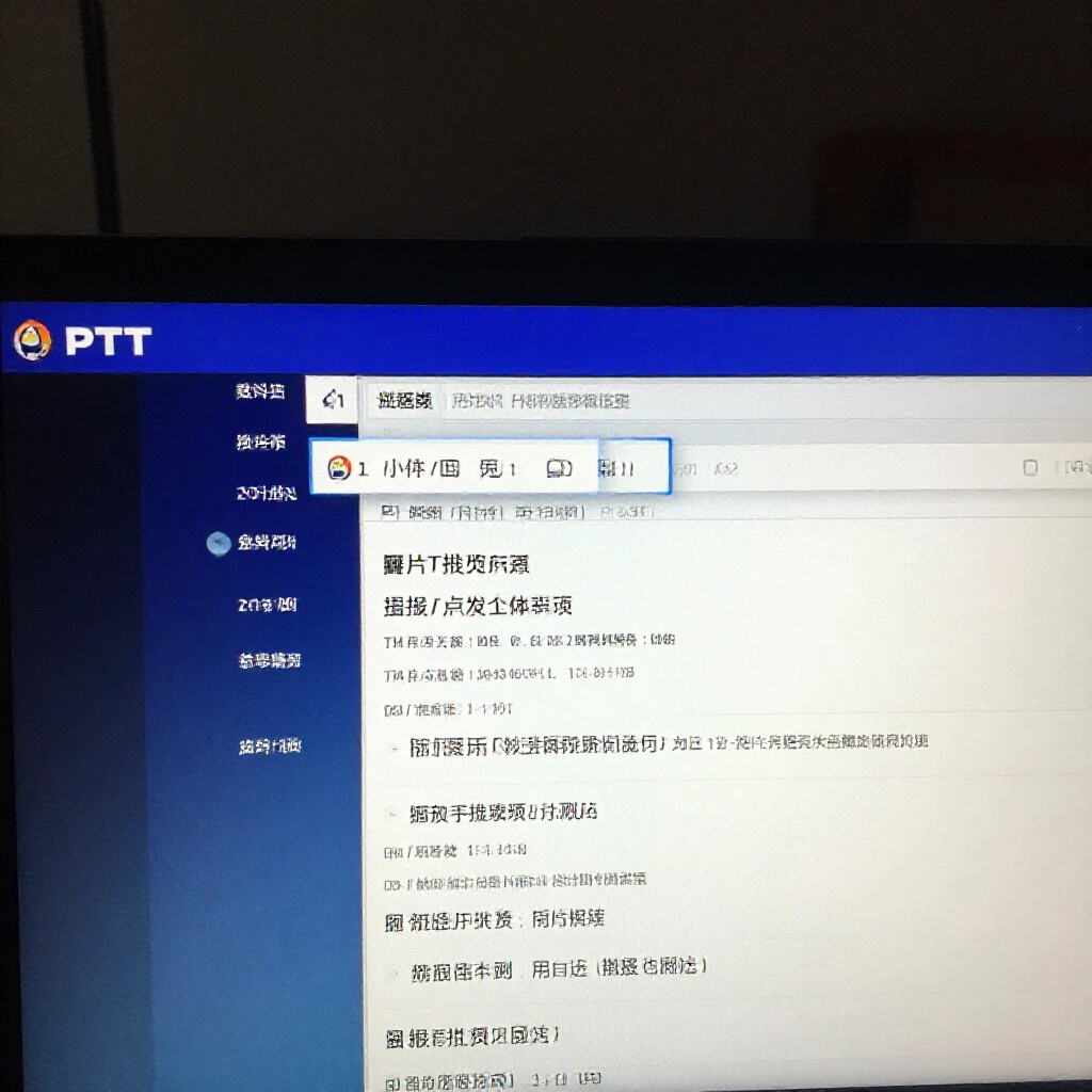 PTT forum page open on computer highlighting sports lottery withdrawal failure posts user scrolling threads late night blue screen hue shadowy bedroom