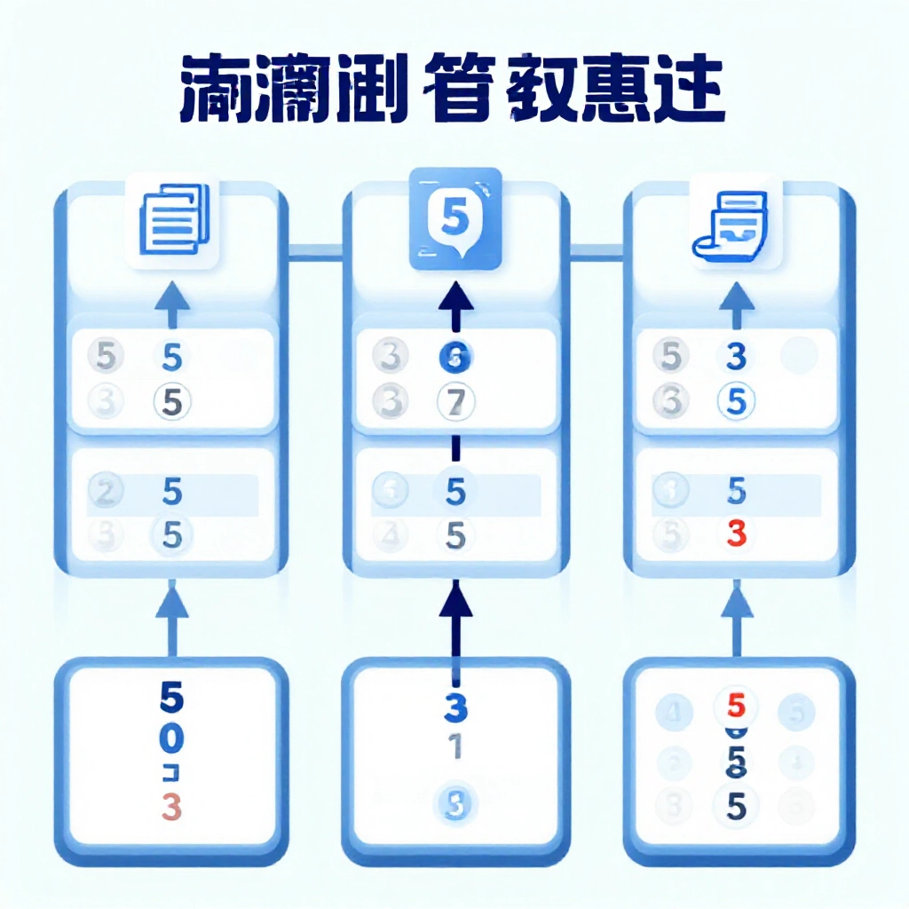 今彩539五碼加總取特三尾的步驟流程圖