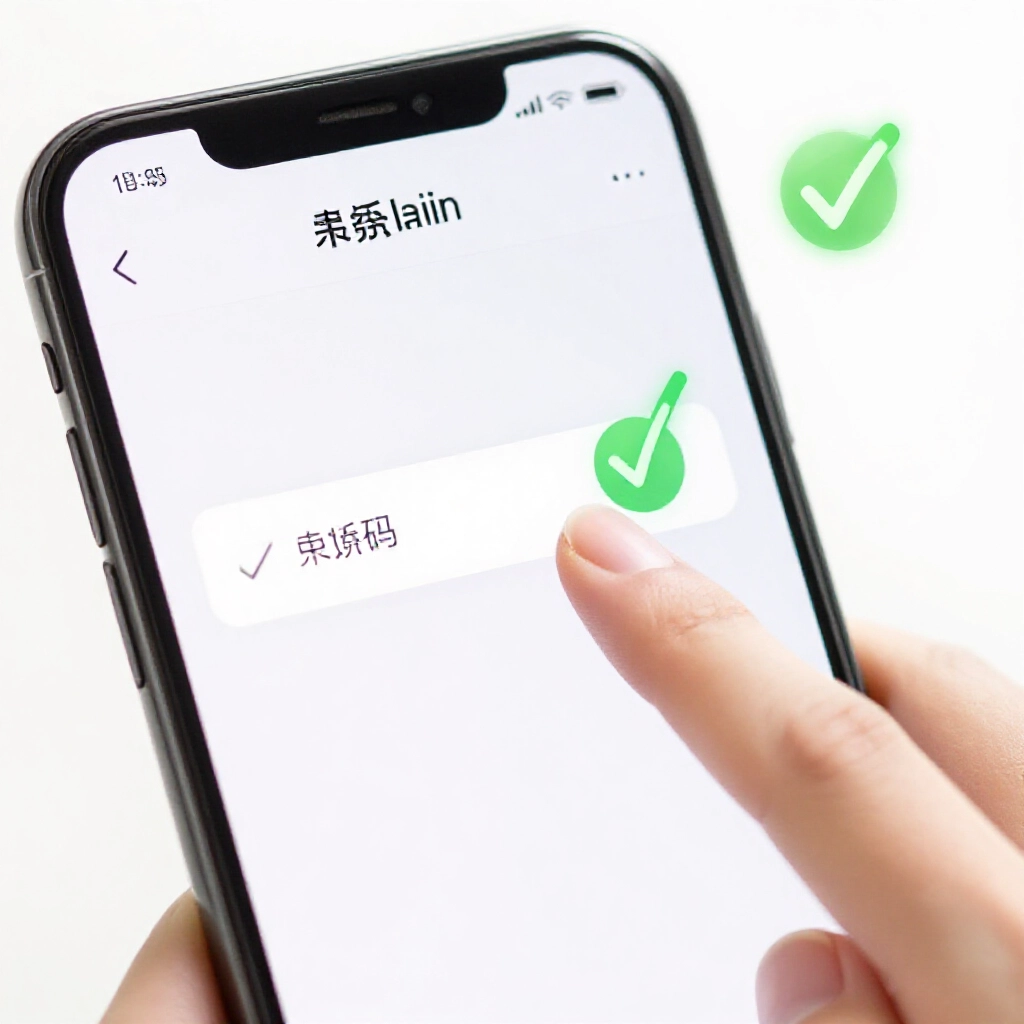 手機介面逐步教學特寫,手指指向豪神 app 螢幕上的序號輸入欄位,明亮白色背景與綠色成功勾勾在親切日光色調中浮現